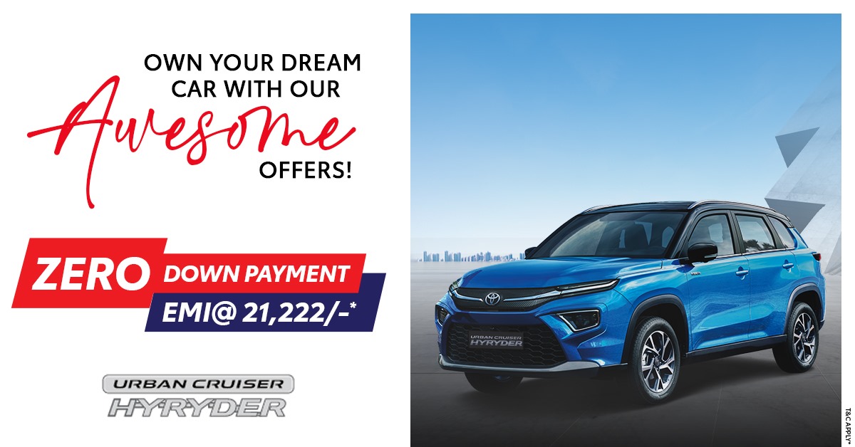 Toyota car offers 