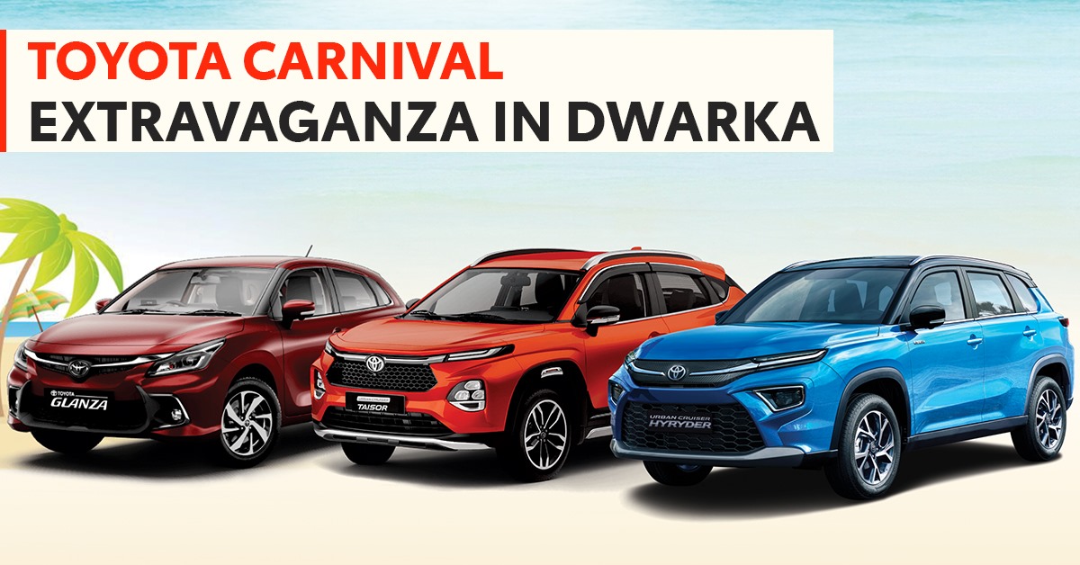 Toyota Carnival at Dwarka