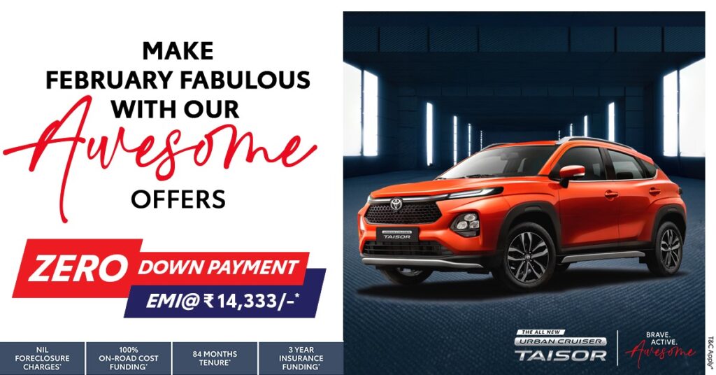 Toyota Taisor Offer - galaxy toyota