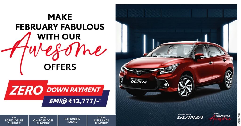 Toyota Glanza Offer