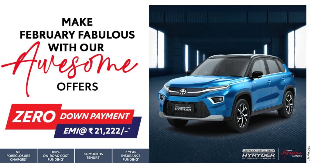 toyota hyryder offer