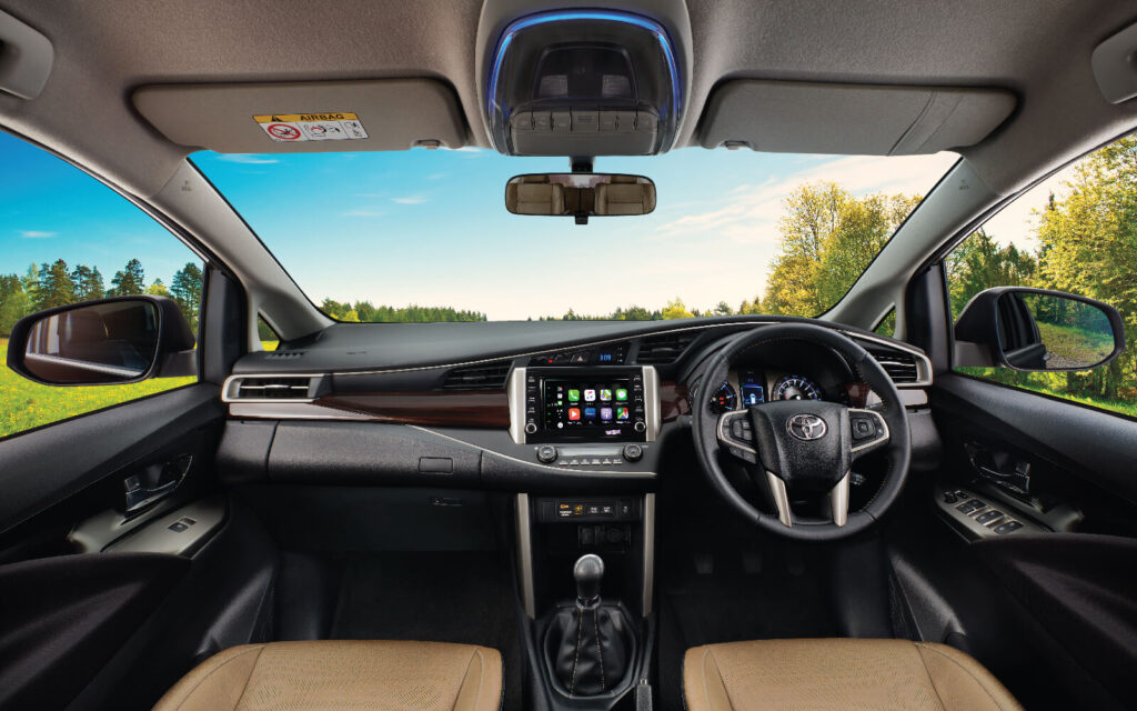 Toyota Innova Crysta interior - galaxy toyota