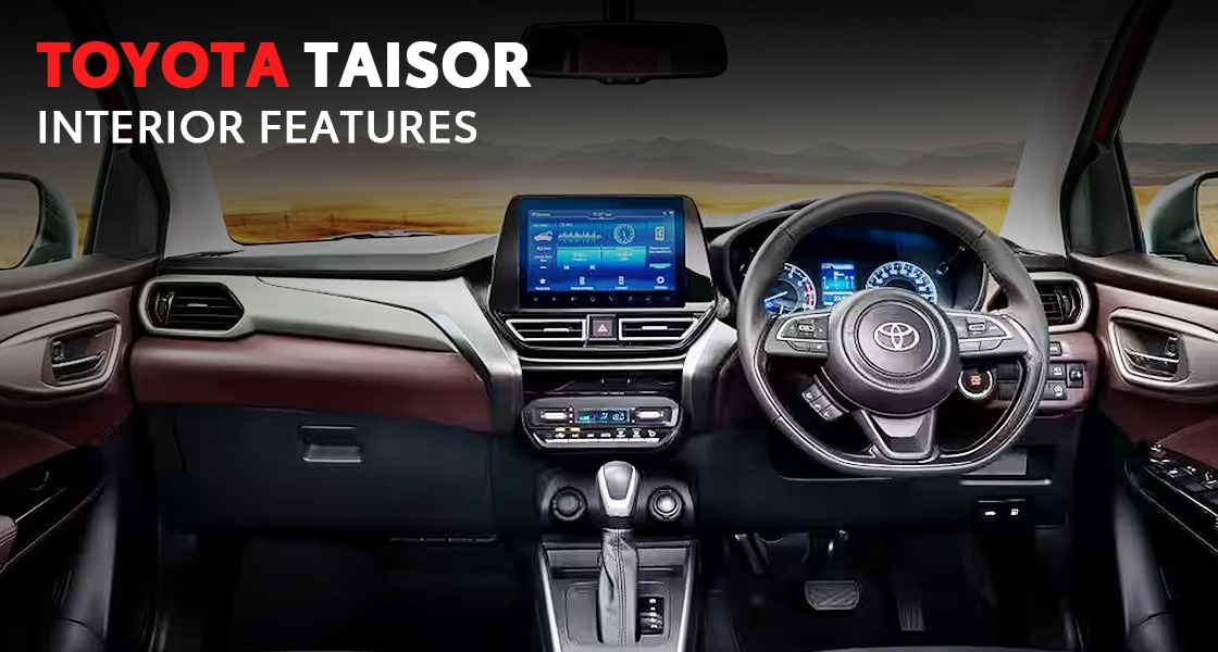 Toyota Taisor Interior