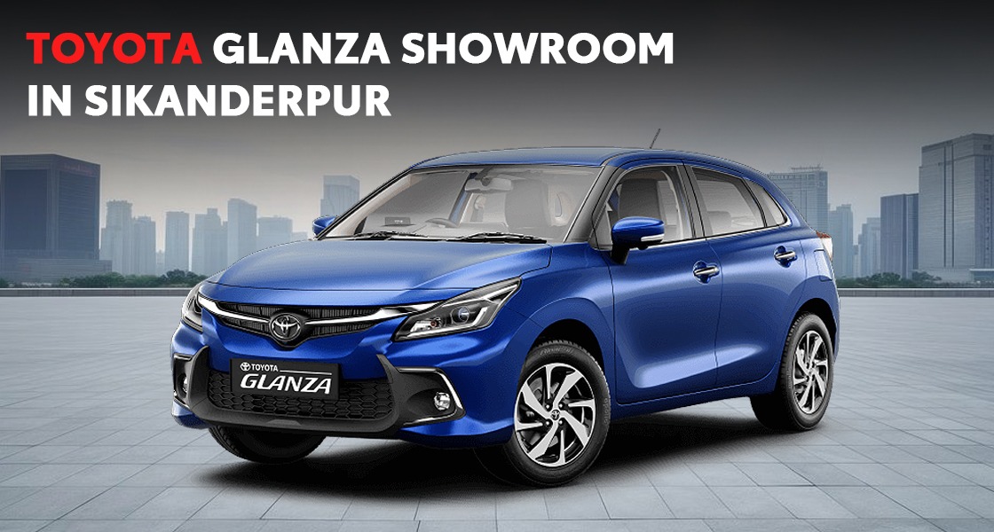 toyota glanza showroom near sikanderpur
