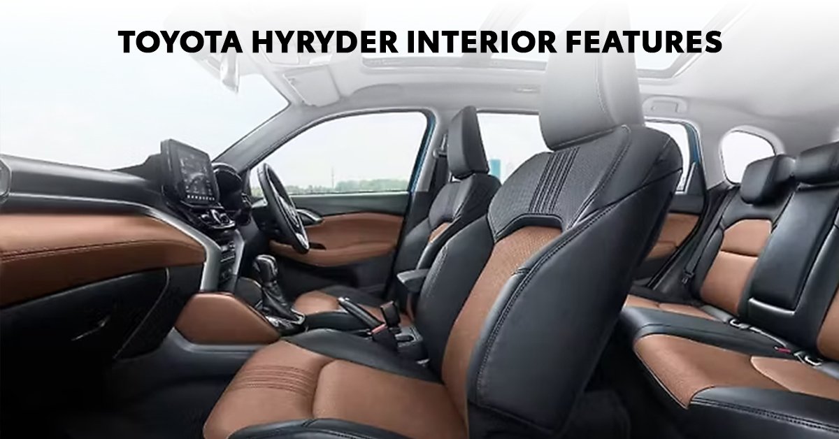 Toyota Hyryder Interior