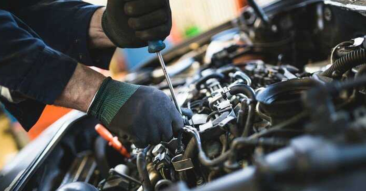 Toyota car engine repair